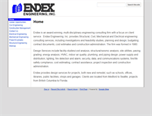 Tablet Screenshot of endex.com
